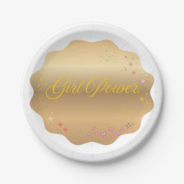 Girl-Power-Form Pappteller