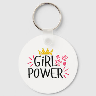 Girl Power Frauentag Schlüsselanhänger