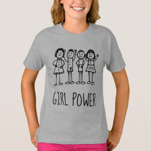 GIRL POWER Girls T - Shirt