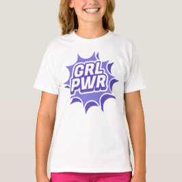 Girl Power Girls’ T - Shirt - Bold Feminist Kids T