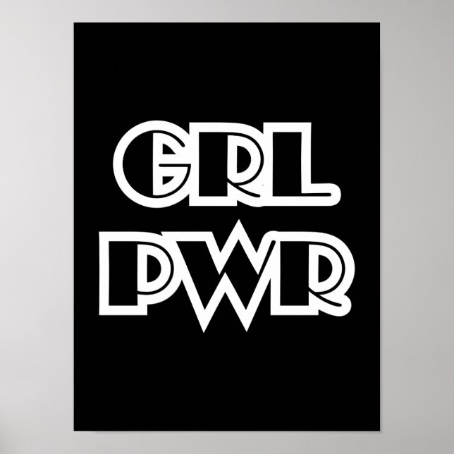 Girl-Power, Grl Pwr Poster (Vorne)