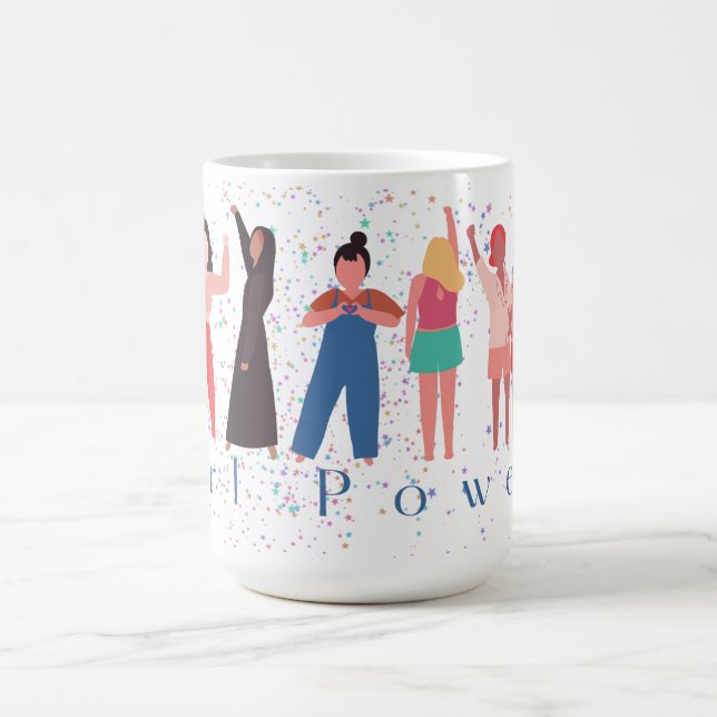 Girl-Power Kaffeetasse (Mittel)