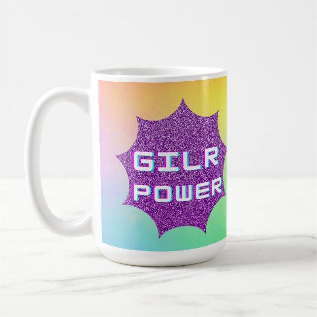 Girl-Power Kaffeetasse (Links)