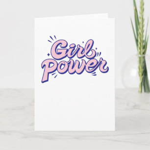 Girl-Power Karte