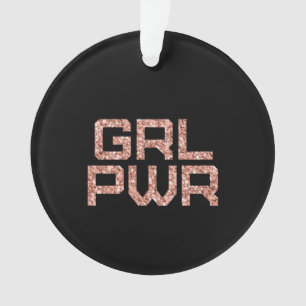 Girl Power Keramik Ornament