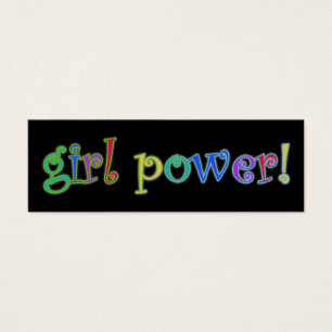 Girl-Power-Lesezeichen