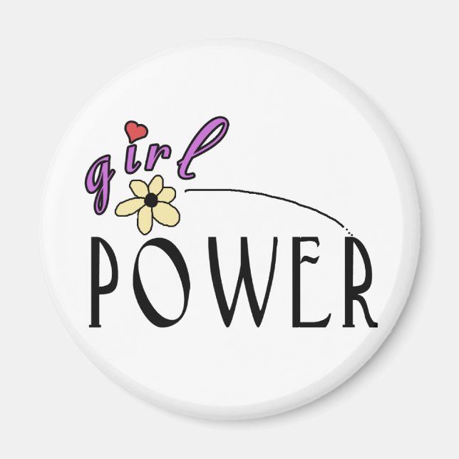 Girl-Power Magnet (Vorne)