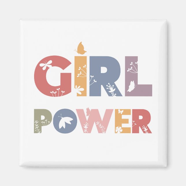 Girl-Power Magnet (Vorne)