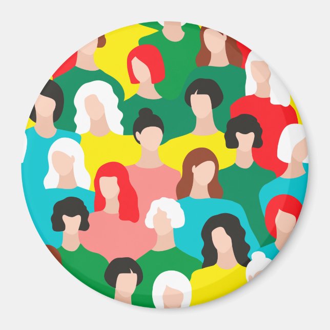 Girl-Power Magnet (Vorne)