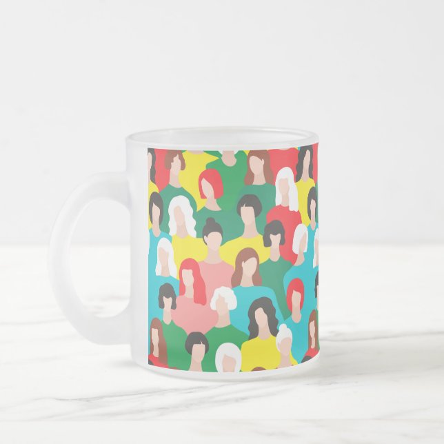 Girl-Power Mattglastasse (Links)