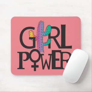 Girl-Power Mousepad