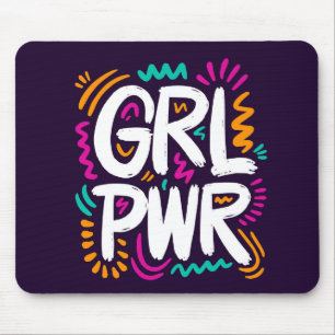 Girl-Power Mousepad