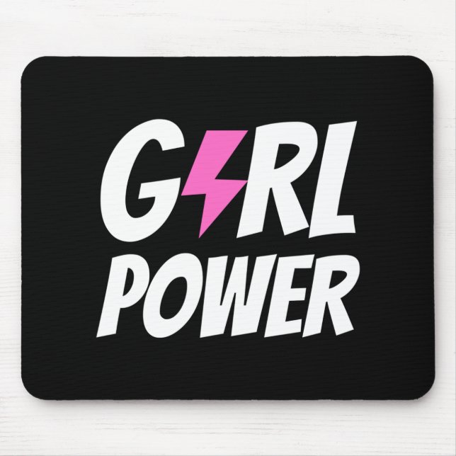 Girl-Power Mousepad (Vorne)