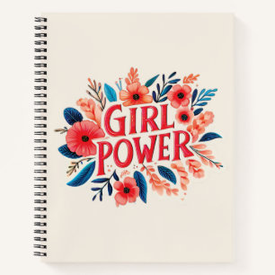 Girl-Power Notizbuch