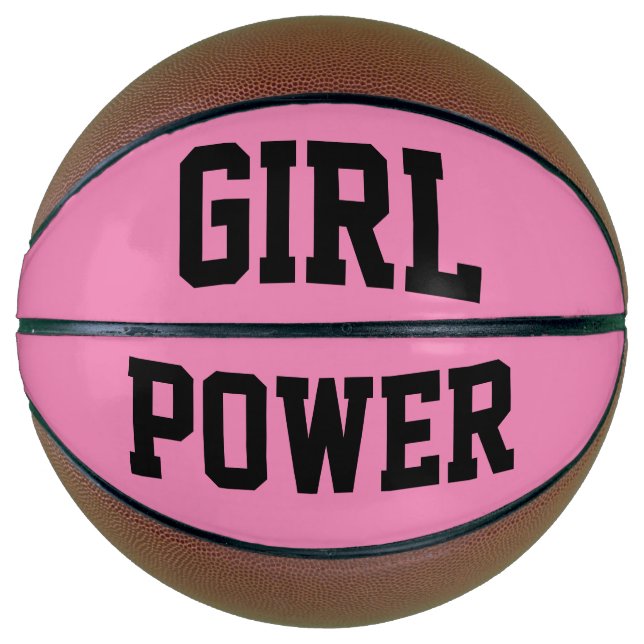 GIRL POWER PINK GIRLS Basketball (Vorderseite)