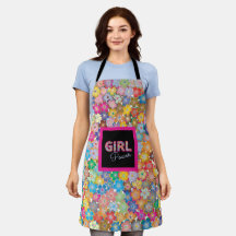 Girl-Power | Pink Girly Beautiful Wildblume Frauen