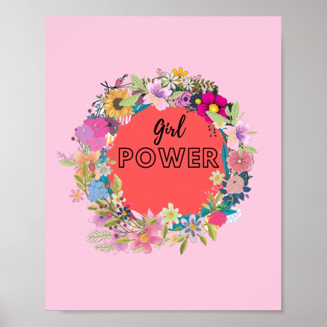 Girl-Power Poster (Vorne)