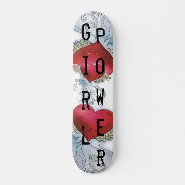 Girl-Power - Skateboard (Vorne)