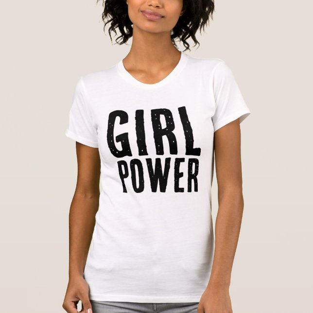 GIRL-POWER-T - Shirt (Vorderseite)