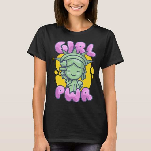 Girl-Power T-Shirt (Vorderseite)