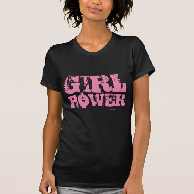 GIRL-POWER-T - SHIRT (Vorderseite)