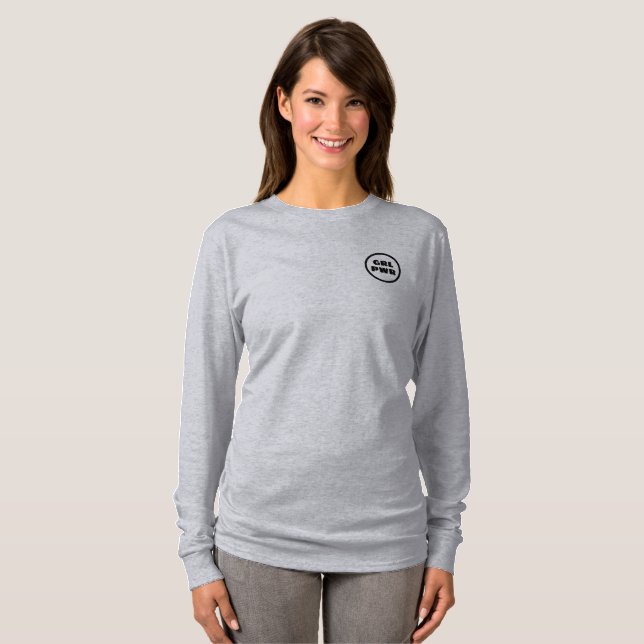 Girl-Power T-Shirt (Vorne ganz)