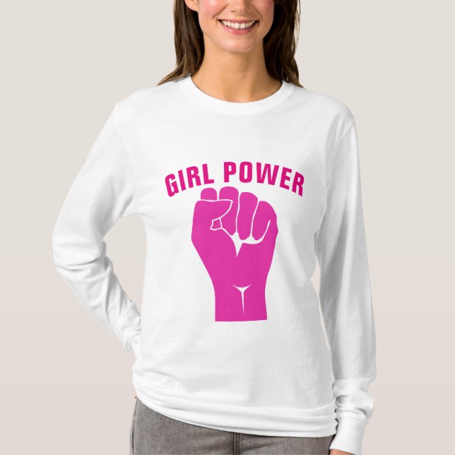 GIRL-POWER-T - Shirt (Vorderseite)