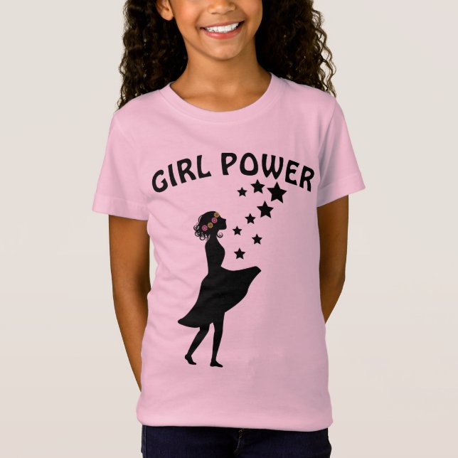 GIRL-POWER-T - SHIRT (Vorderseite)