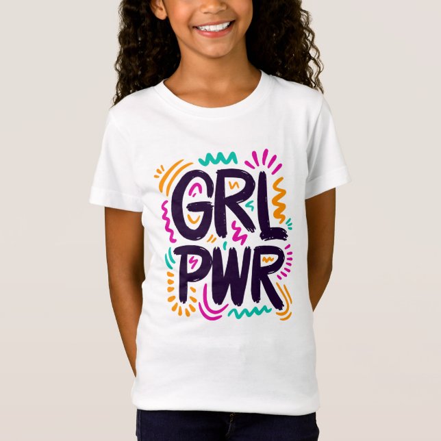 Girl-Power T-Shirt (Vorderseite)