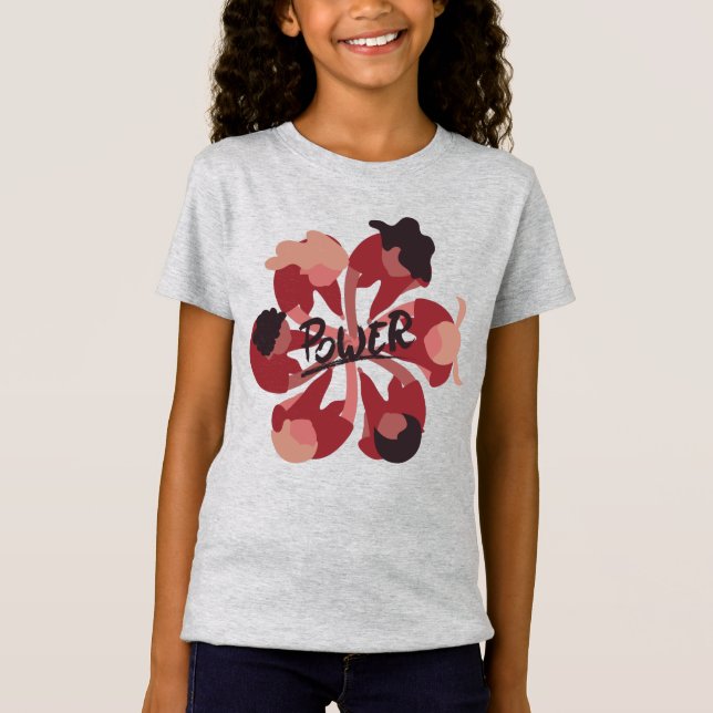 Girl-Power T-Shirt (Vorderseite)