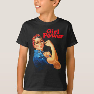 Girl Power T Shirt Frauenweibchen Roar Resist No