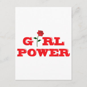 Girl Power T - Shirt - Phantastische Frauen Weibli Begleitkarte