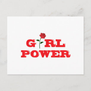 Girl Power T - Shirt - Phantastische Frauen Weibli Postkarte
