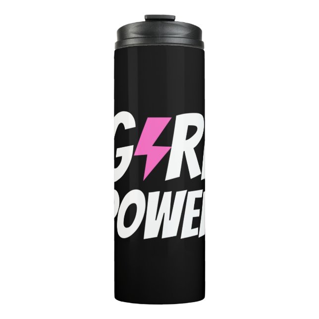Girl-Power Thermosbecher (Vorderseite)