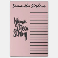Girl Power Woman ist der neue Strong in Pink Black