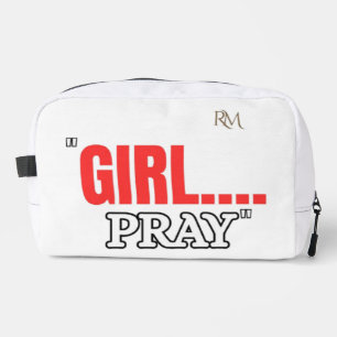 Girl Pray T-Shirt Glaube-basiertes Christliches Waschbeutel