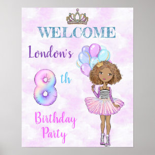 Girl Princess American Poster