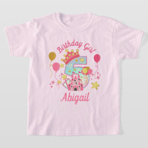 Girl Princess Casttle Shirt
