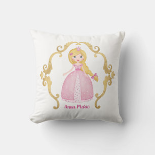 Girl PrincessThrow Kissen