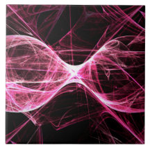 Girl Punk Rock Pink Energy Waves