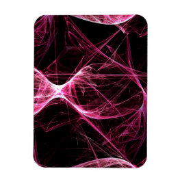 Girl Punk Rock Pink Energy Waves Magnet
