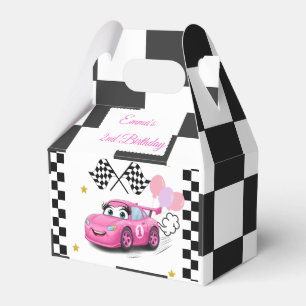 Girl Racing Birthday   Schnell 1 und zwei Geschenkschachtel