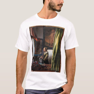 Girl Reading a Letter at a Open Window, Vermeer T-Shirt