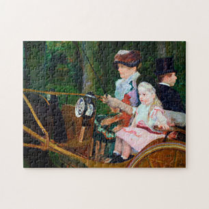 Girl Riding a Carriage, Mary Cassatt Puzzle