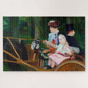 Girl Riding a Carriage, Mary Cassatt Puzzle