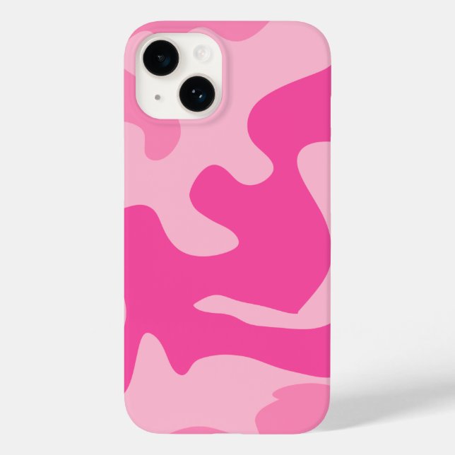 Girl-Rosa Case-Mate iPhone Hülle (Rückseite)