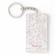 Girl Rose Gold Geometric Kupfer Polygon Foto