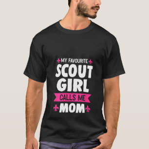 Girl ruft Mama Scout Dau T-Shirt