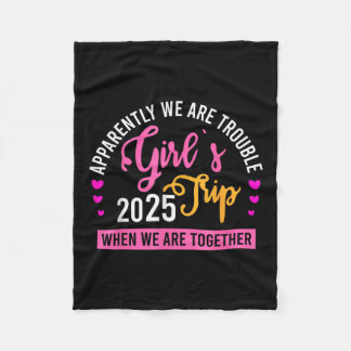 Girl’s Trip 2025 Summer Beach Weekend Vacation Wom Fleecedecke