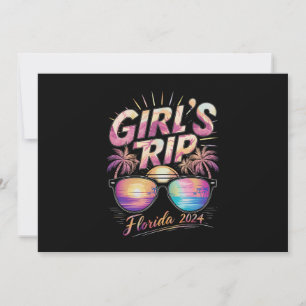 Girl’s Trip Florida 2024 Summer Beach Weekend Einladung